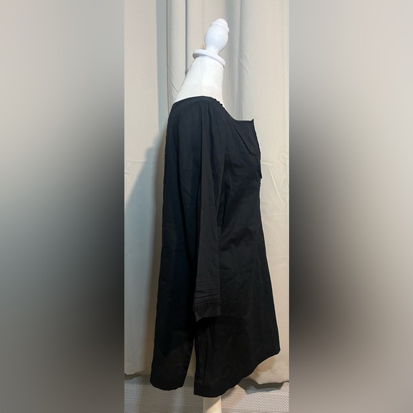 Dana Buchman Cotton Embroidered Tunic - Picture 3 of 5